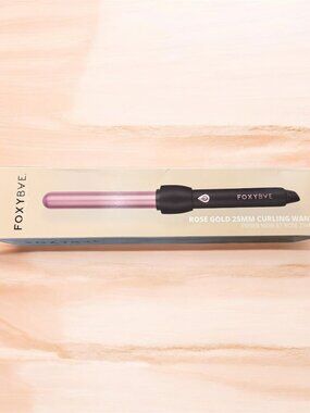 Foxy Bae Rose Gold 25MM Curling Wand NWT